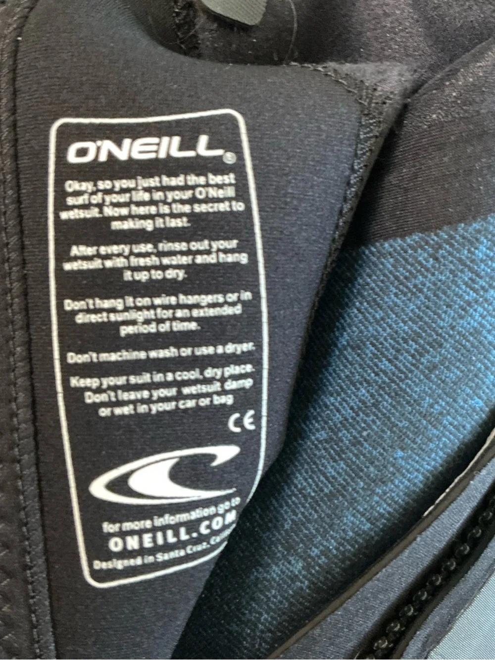 ONeill neill wetsuit
